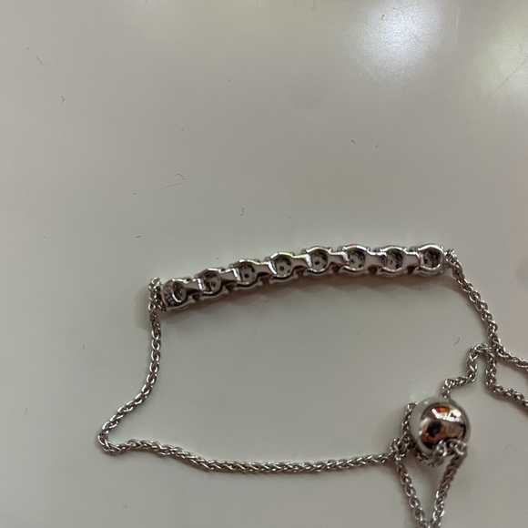 Diamond Cluster Bolo Bracelet - Picture 5 of 6